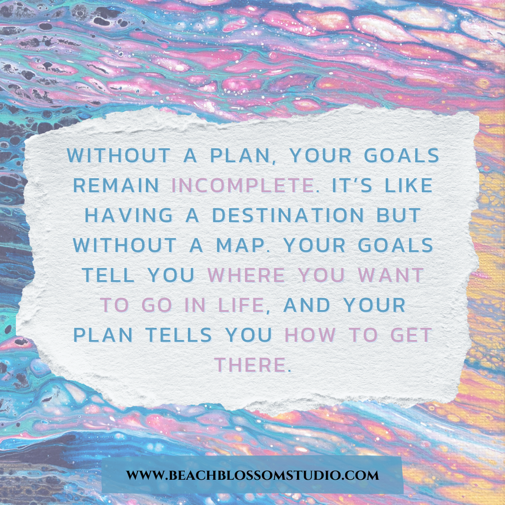 Creating Goals With A Plan Of Action