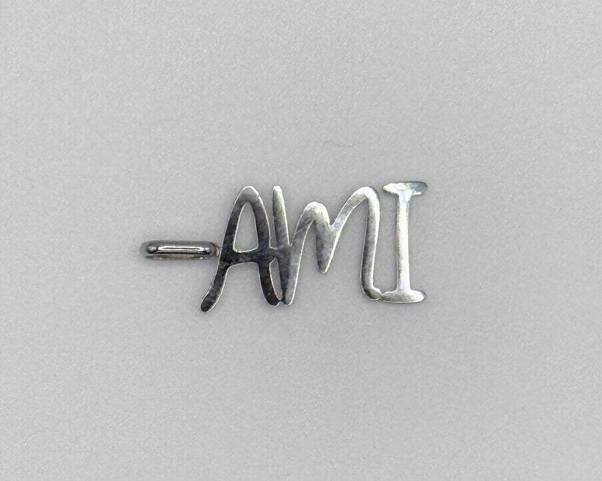 Stainless steel AMI manatee charm