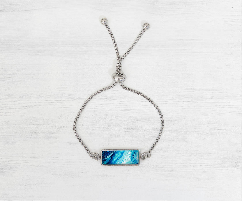 Coastal Breeze Pendant Bracelet | Handmade Beach Jewelry
