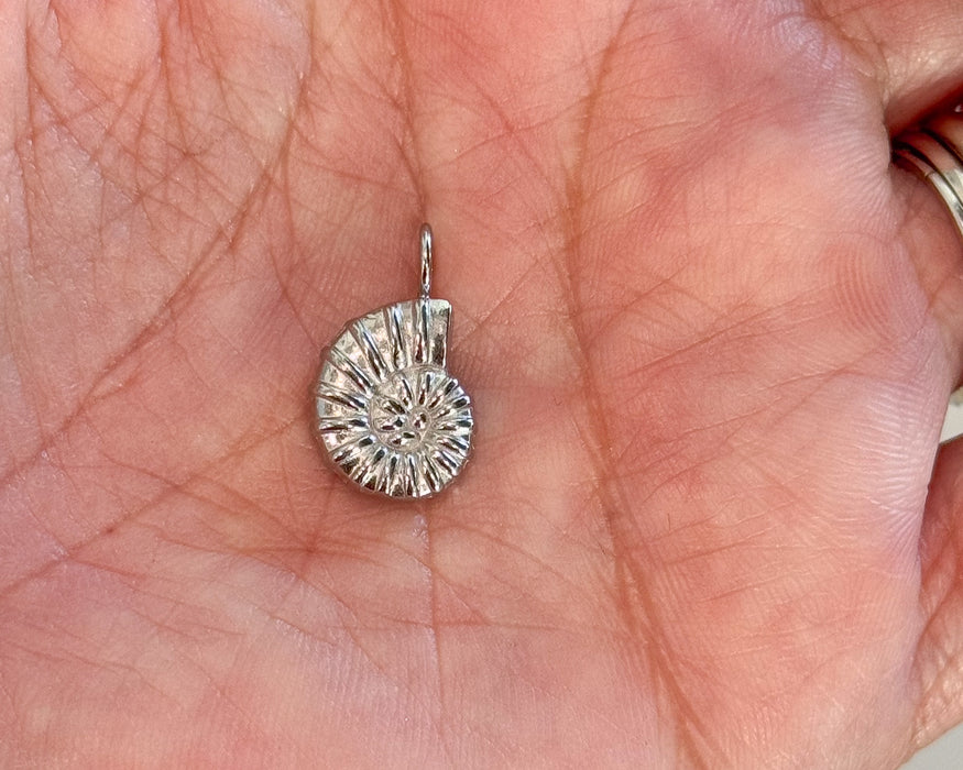 Small Nautilus Shell Charm