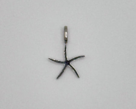 Stainless steel starfish charm