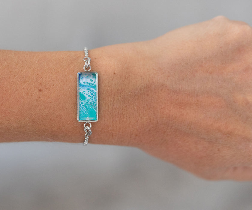 Tranquil Waters Pendant Bracelet | Handmade Beach Jewelry