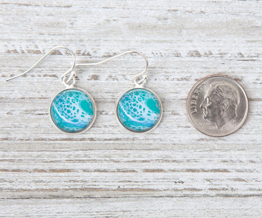 Tranquil Waters Small Dangle Earrings