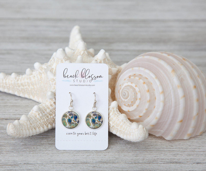 Tidal Treasures Dangle Earrings | Handmade Earrings