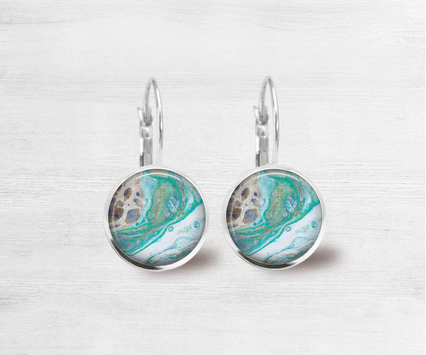 Surfside Beach Dangle Earrings | Beach Jewelry | Handmade