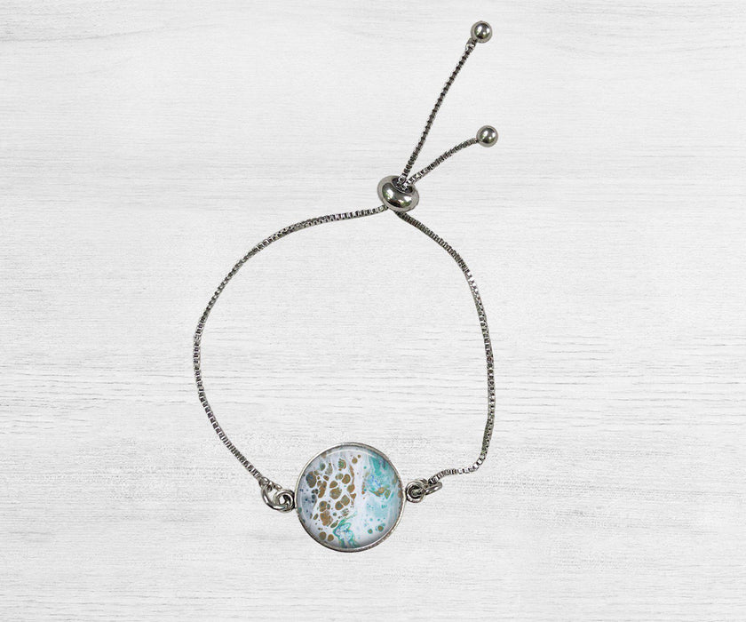 Turtle Bay Pendant Bracelet | Handmade Bangle Bracelet