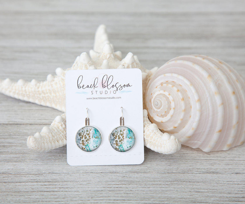 Turtle Bay Dangle Earrings | Beach Jewelry | Handmade