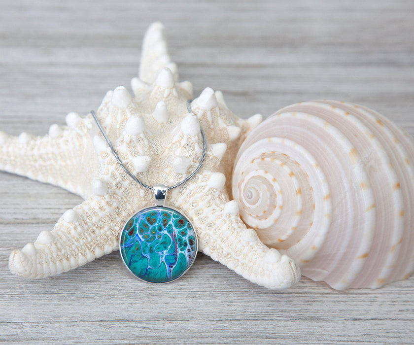 Making a Splash Circle Necklace | Beach Jewelry | Handmade