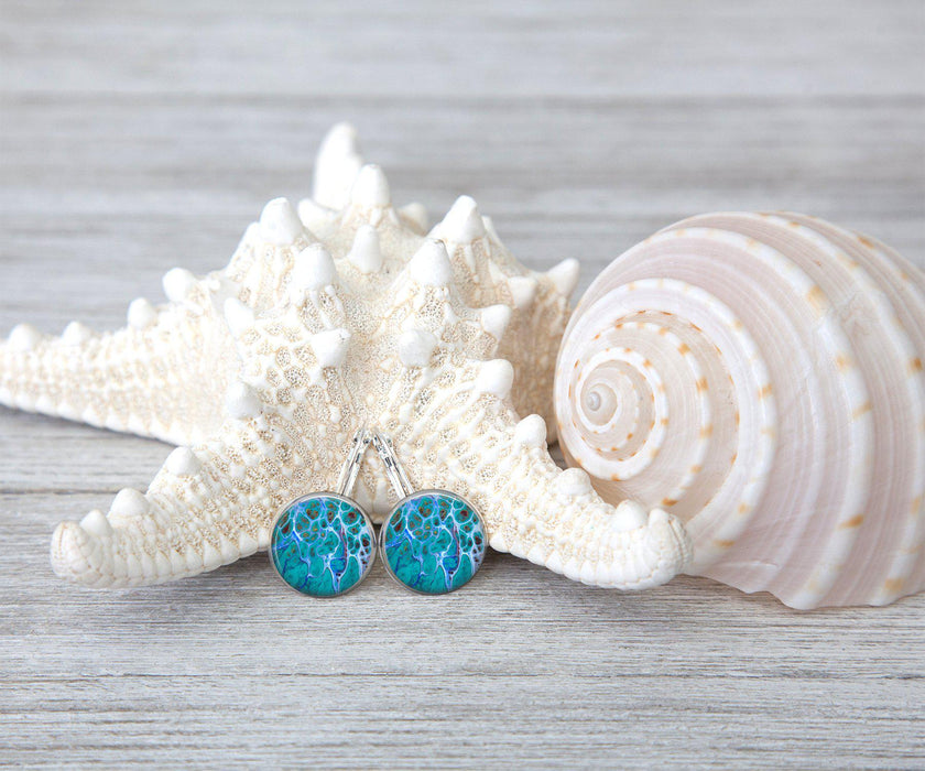 Making A Splash Dangle Earrings | Beach Jewelry | Handmade