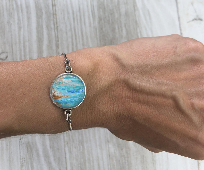 Sea Dreams Pendant Bracelet | Handmade Beach Jewelry