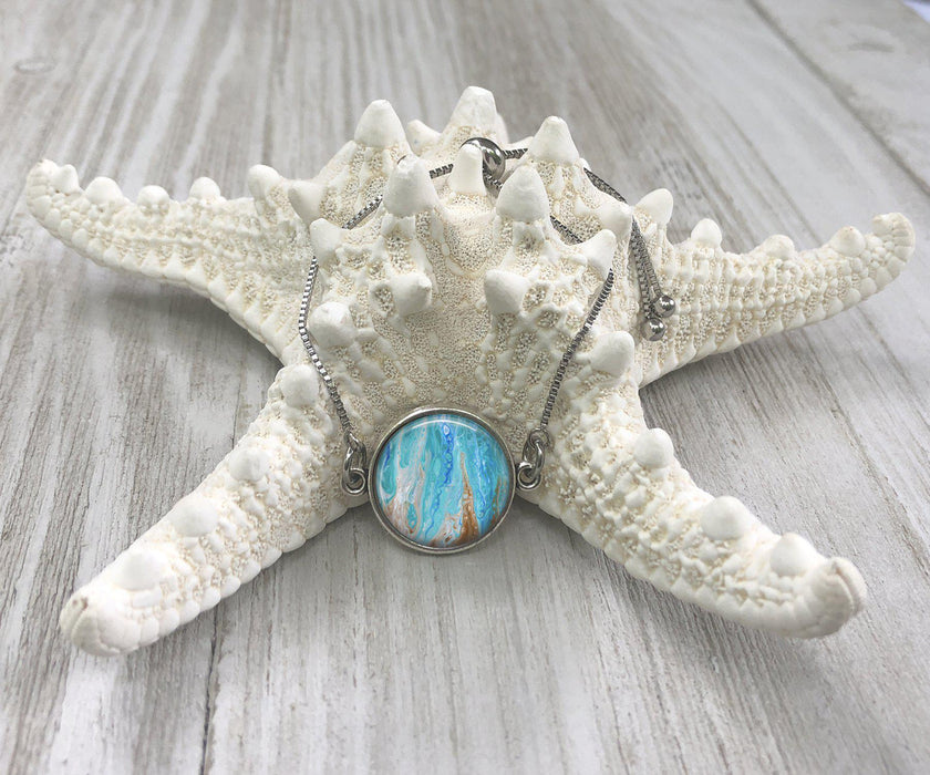 Sea Dreams Pendant Bracelet | Handmade Beach Jewelry