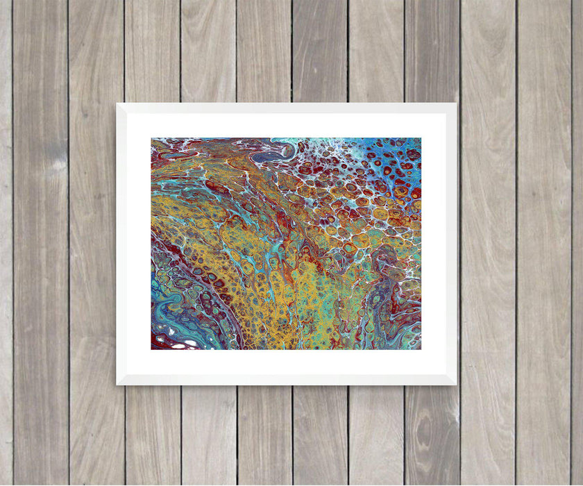 Amber Waves Painting Premium Print