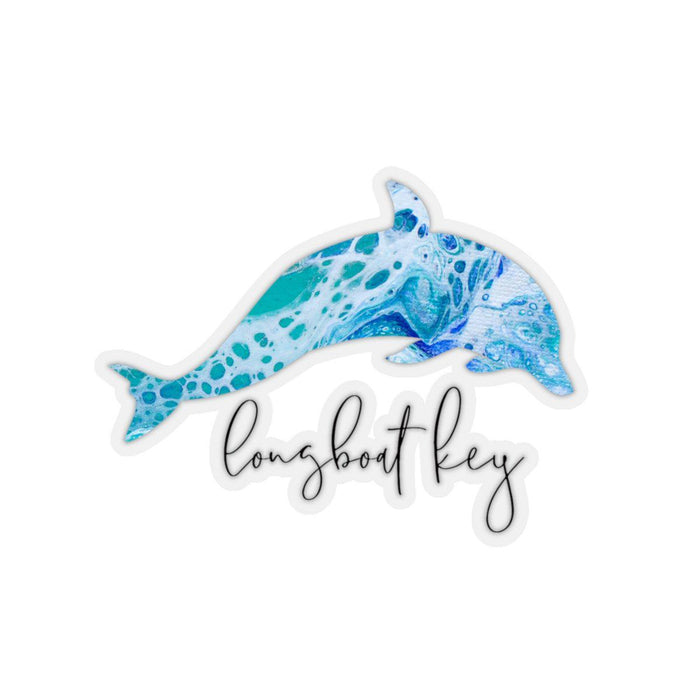 Dolphin Longboat Key Sticker