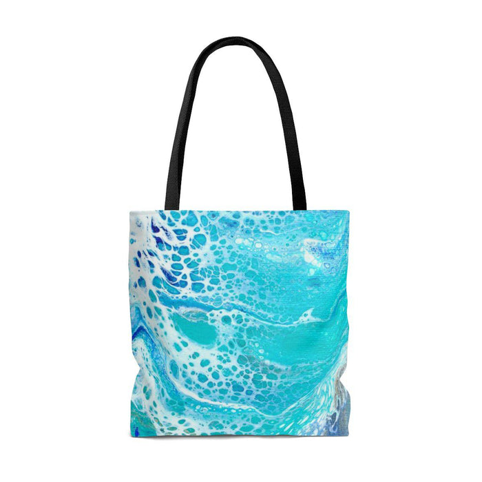 Anna Maria Island Nautical Tote with Tranquil Waters Back