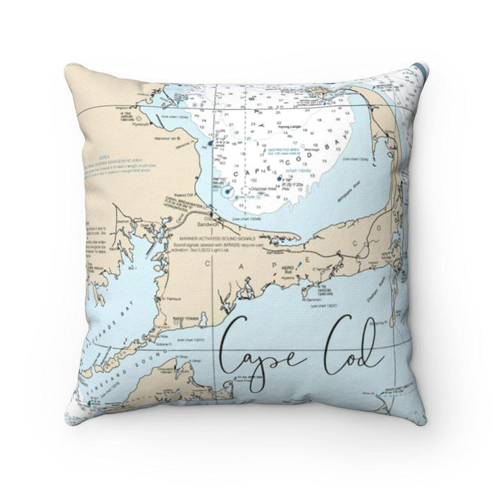 Cape Cod MA Nautical Pillow