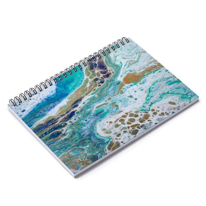 Sapphire Shores Spiral Journal - Ruled Line