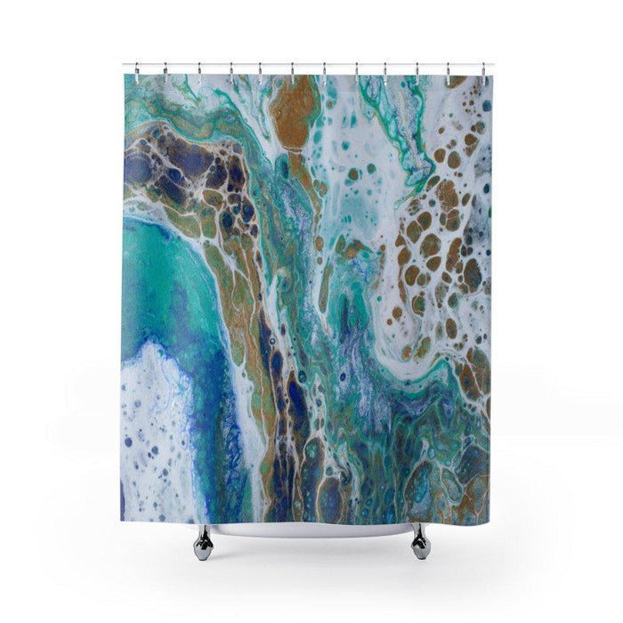 Sapphire Shores Shower Curtains