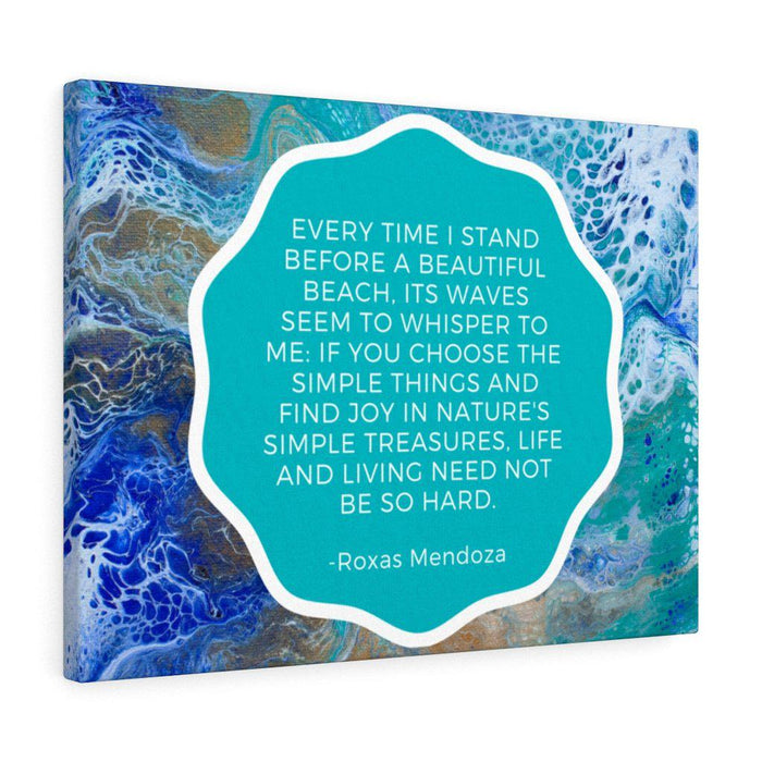 Inspirational Quote Canvas Gallery Wraps